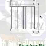 Filtre à huile Hiflofiltro HF981