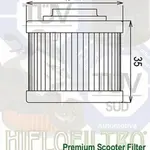 Filtre à huile Hiflofiltro HF186 Aprilia