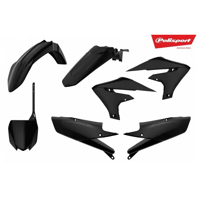 Kit plastique POLISPORT noir Yamaha YZ450F