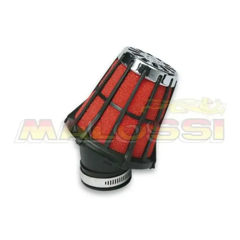 Filtre à air MALOSSI E5 Standard Ø38mm spécifique PHVA/PHBN avec cage noire