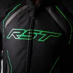 Veste RST S-1 textile noir/gris/vert fluo