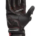 Gants RST Pilot CE cuir noir/rouge/blanc taille L 