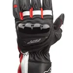 Gants RST Pilot CE cuir noir/rouge/blanc taille XXL 