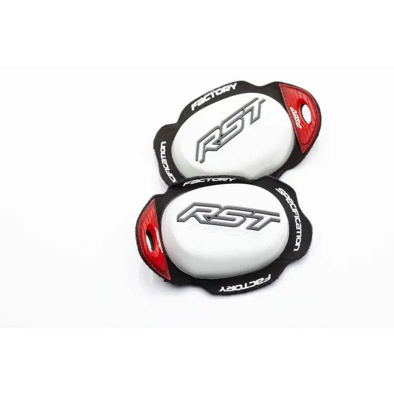 Slider genou RST Factory Reverse Velcro blanc