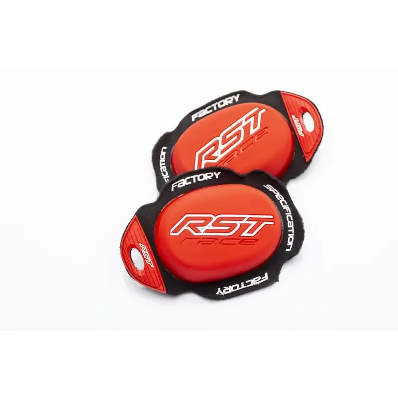 Slider genou RST Factory Reverse Velcro rouge