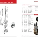 CARBURATEUR DELL&#039;ORTO PHBG 19