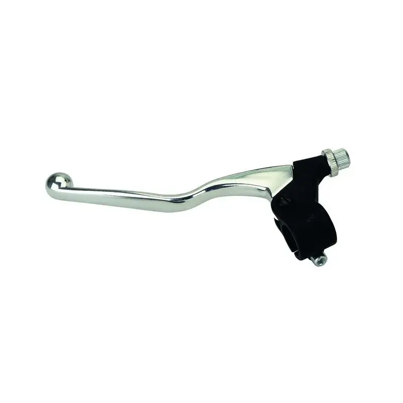 Levier d'embrayage complet DOMINO acier avec protection caoutchouc