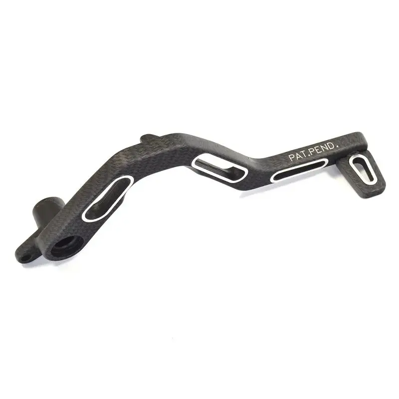 Pédale de frein V PARTS aluminium texture carbone Derbi