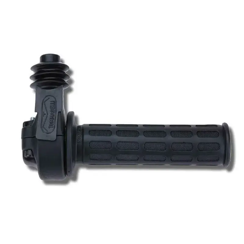 Poignée de gaz Domino Daytona noir pour bi-cylindre