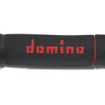 Revêtements DOMINO A020 Bicolore MX semi-gaufré noir/rouge