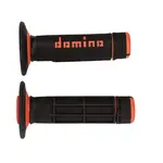 Revêtements DOMINO A020 Bicolore MX semi-gaufré noir/orange