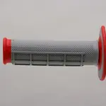 Revêtements RENTHAL MX picots/semi-gauffré gris/rouge