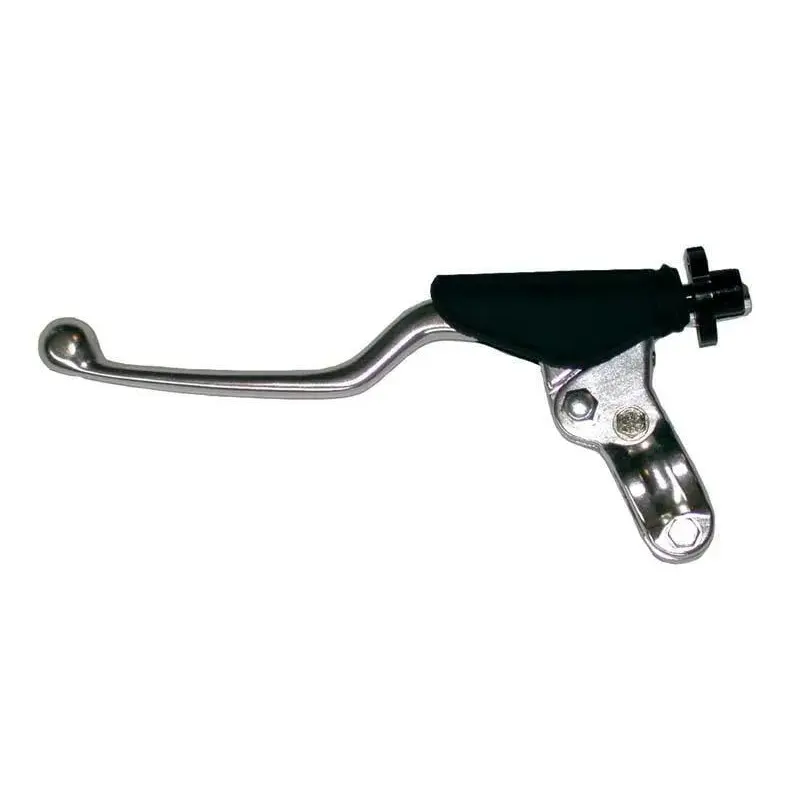 Levier long d'embrayage + cocotte BIHR forgé poli/noir universel