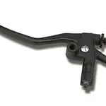 Levier d&#039;embrayage complet DOMINO contacteur de feu stop &amp; support rétroviseur noir