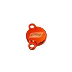 Couvercle de maitre-cylindre arrière SCAR orange KTM