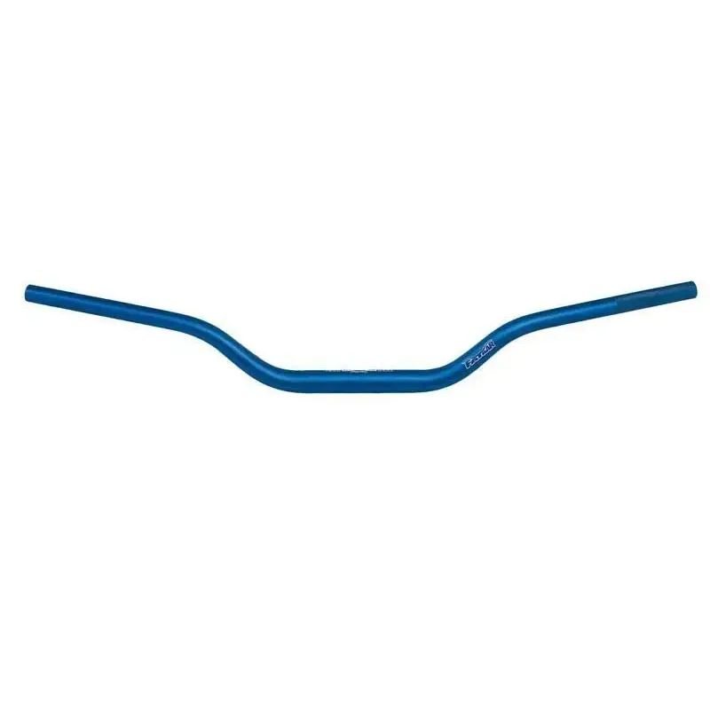 Guidon Ø28,6mm sans barre RENTHAL Fatbar® Marvin Musquin / Ken Roczen bleu/ mousse noire