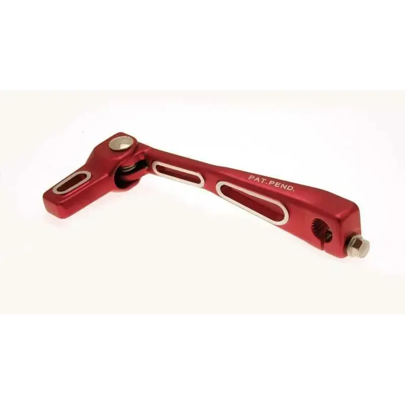Sélecteur de vitesse V PARTS Lighty aluminium anodisé rouge