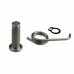 Sélecteur de vitesse SCAR noir mat/embout rouge Honda CR125R