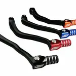 Sélecteur de vitesse SCAR noir mat/embout rouge Honda CRF250R