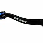 Sélecteur de vitesse SCAR noir mat/embout bleu Yamaha YZ125