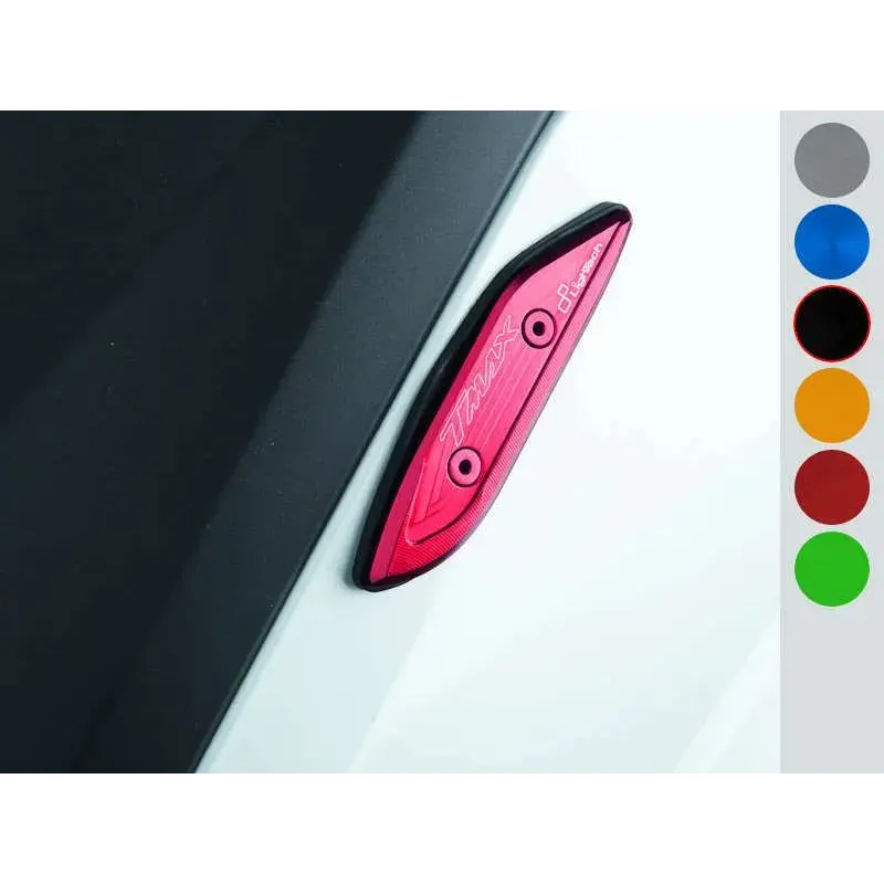 Cache orifice rétroviseur LIGHTECH noir Yamaha T-Max 530 (la paire)