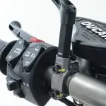 Réhausses de rétroviseur R&amp;G RACING M8 x 1,25 x 11,5mm - longueur 45mm noir