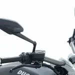 Réhausses de rétroviseur R&amp;G RACING M8 x 1,25 x 11,5mm - longueur 45mm noir