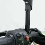 Réhausses de rétroviseur r&amp;g racing m10 x 1,25 x 11,5 - longueur 45mm noir