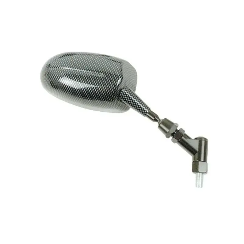 Rétroviseur droit V PARTS Carbone F1 Ovale réglable M10x125