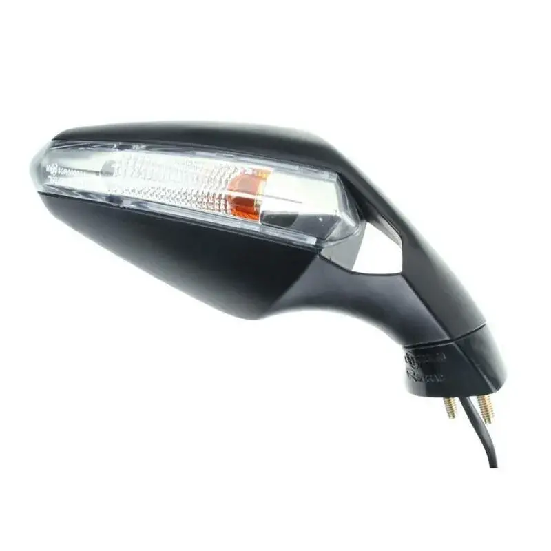 Rétroviseur droit V PARTS type origine clignotant intégré noir Derbi