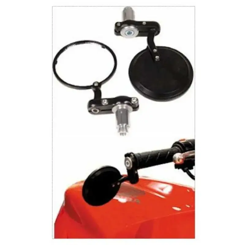 Rétroviseurs embouts de guidon V PARTS noir