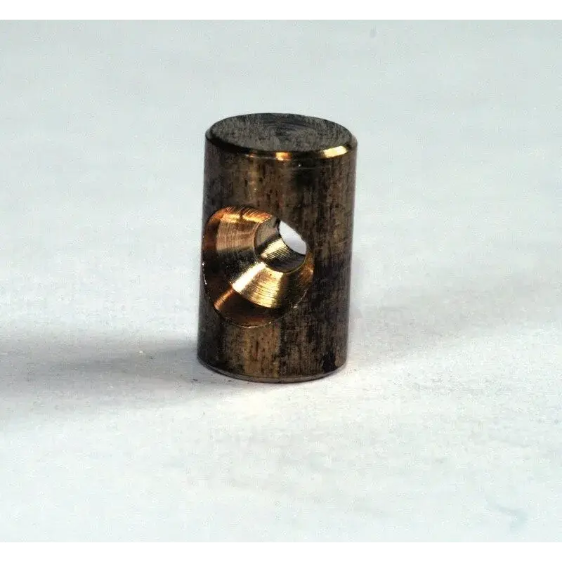 Douille de cable cylindrique 4.8 x 4.8mm Venhill laiton 20 pièces