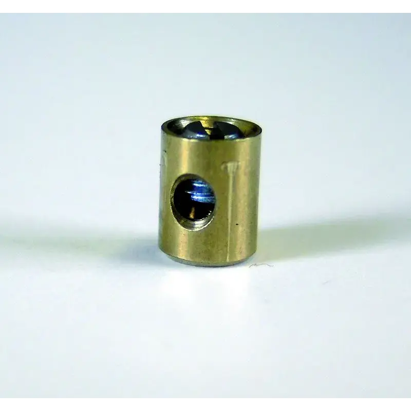 Douilles de cable cylindrique 5.5 x 7.2mm Venhill laiton 20 pièces