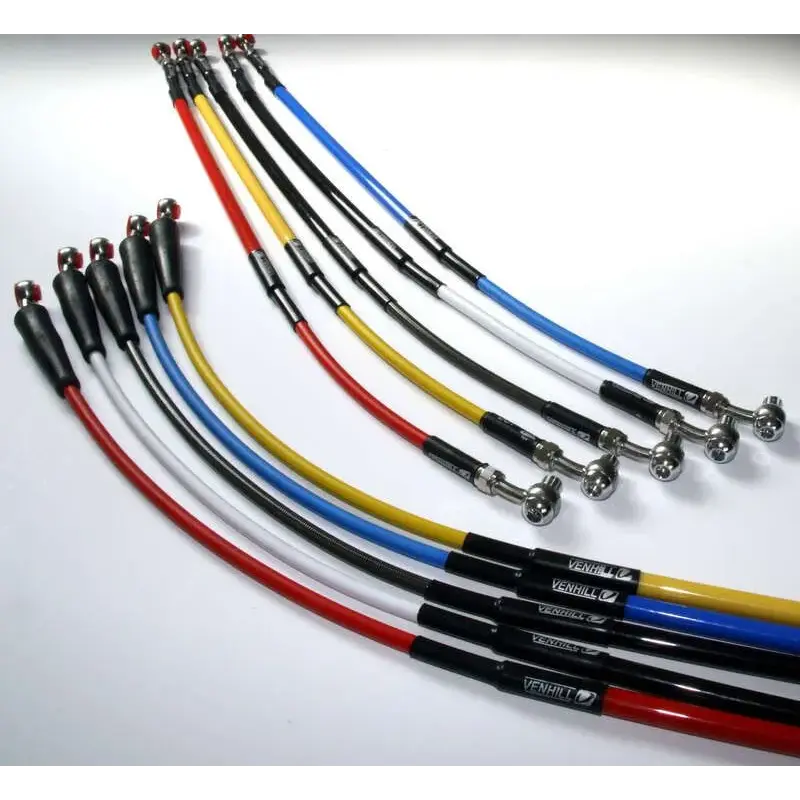 Durite d'embrayage VENHILL noir/raccord inox KTM/Husqvarna