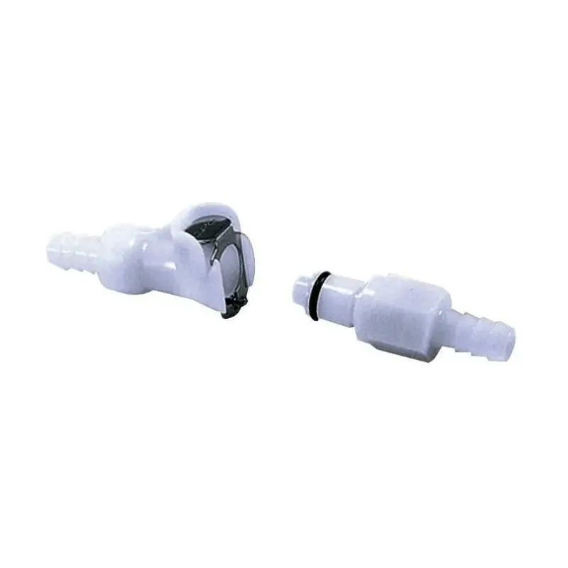 Raccord rapide MOTION PRO Ø8mm double blocage blanc