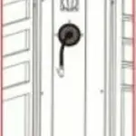 Meuble d&#039;angle BIKE LIFT modèle air/electricité