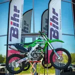 Lève-moto hydraulique BIHR rouge (roues non incluses)