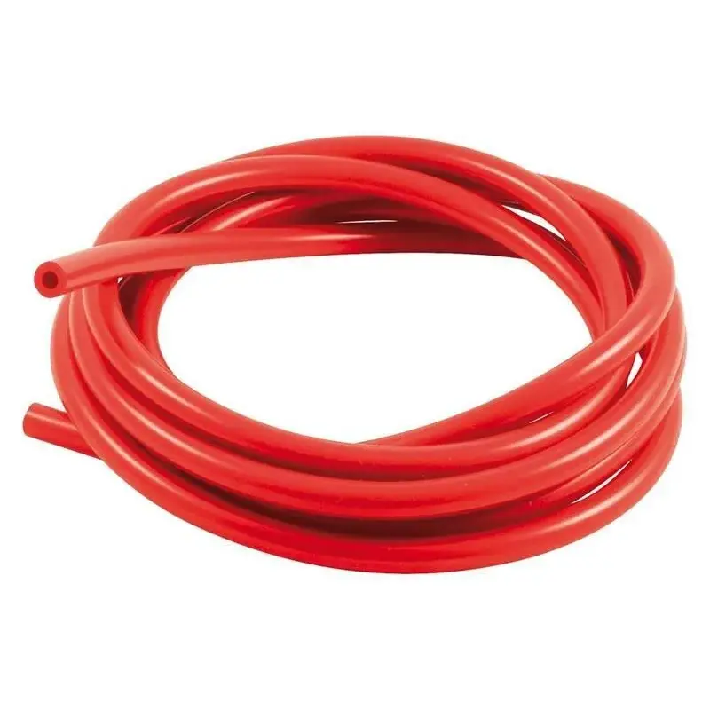 Durite de mise à l'air SAMCO pour carburateur silicone rouge 3m - Øint.5mm/Øext. 10mm