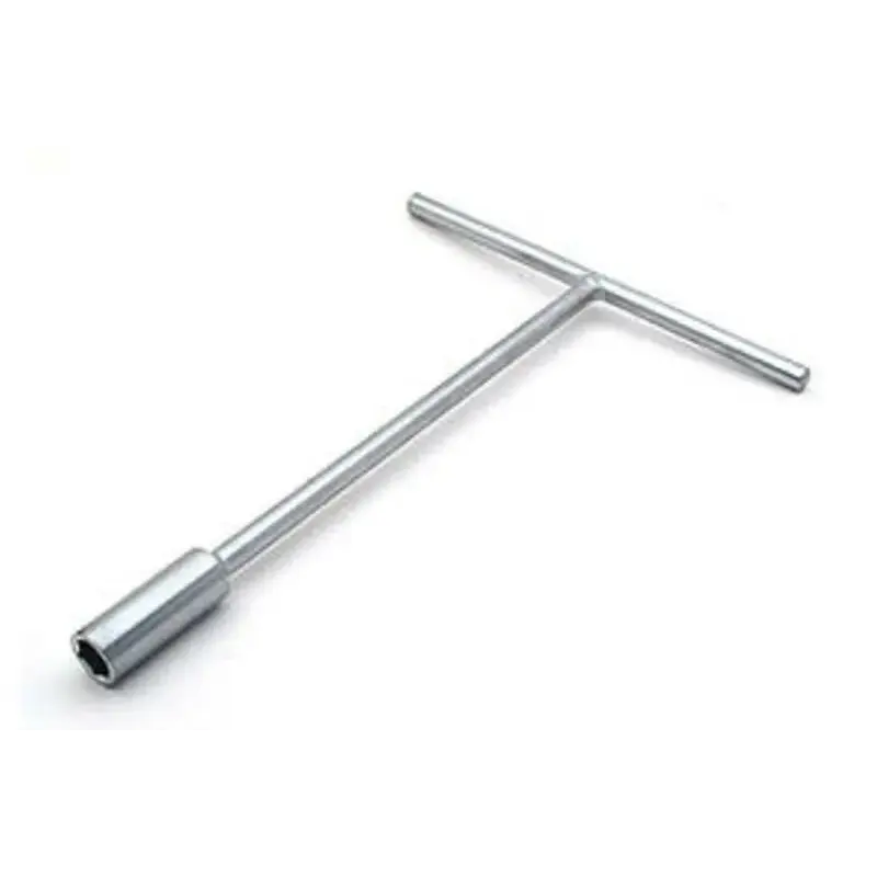 Clé en à douille en T BIHR 8mm chromé satiné