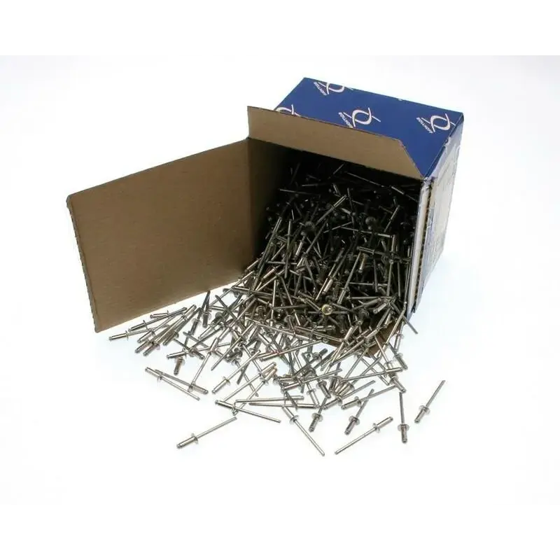 Rivets tête plate HELICOIL 3X8 boîte 500 pièces