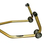 Béquille arrière universelle BIKE LIFT magnesium avec supports caoutchouc en &quot;L&quot;