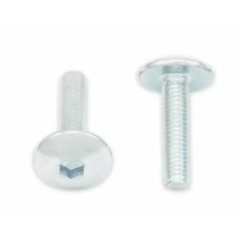 Vis tête bombée plate BOLT M5x0,80x20mm 10 pièces