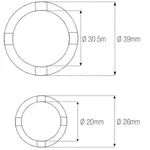 Douille à créneaux MOTION PRO Kawasaki