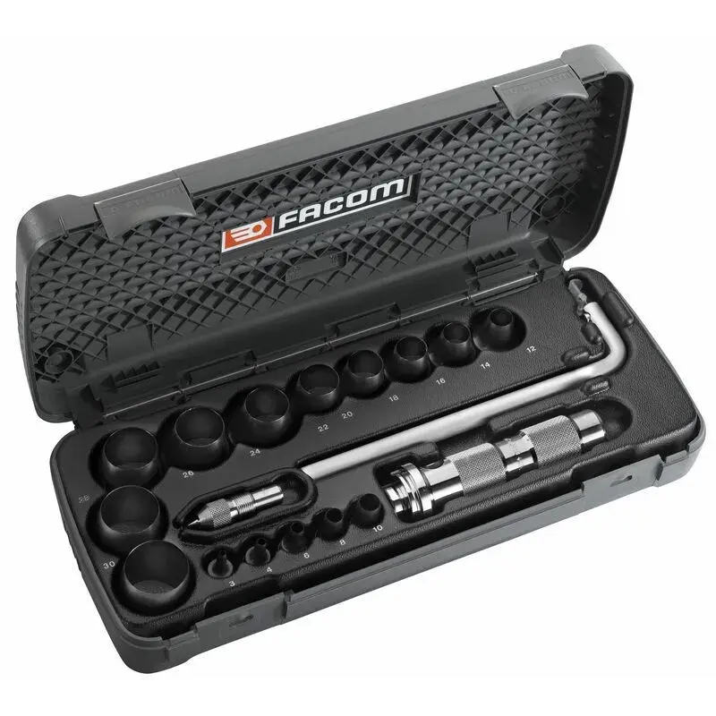 Coffret emporte-pièces FACOM Ø3 à 30mm