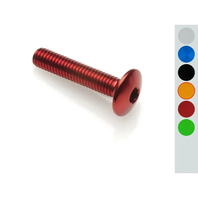 Vis tête bombée LIGHTECH M5 x 20 Ergal or