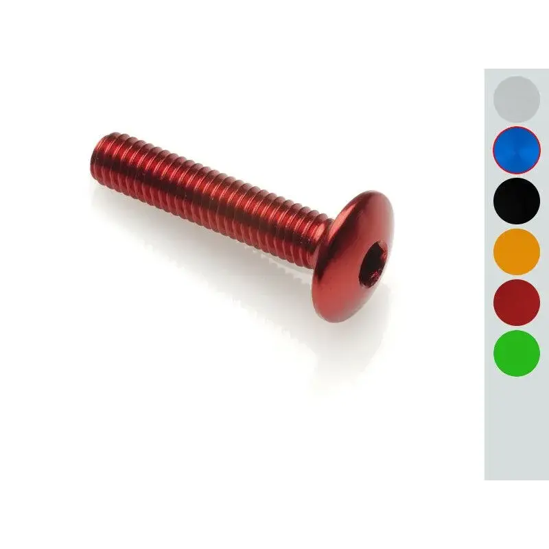 Vis tête bombée LIGHTECH M5 x 20 Ergal cobalt