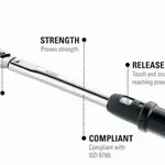 Clé dynamométrique Expert 3/8&quot; 10-50Nm