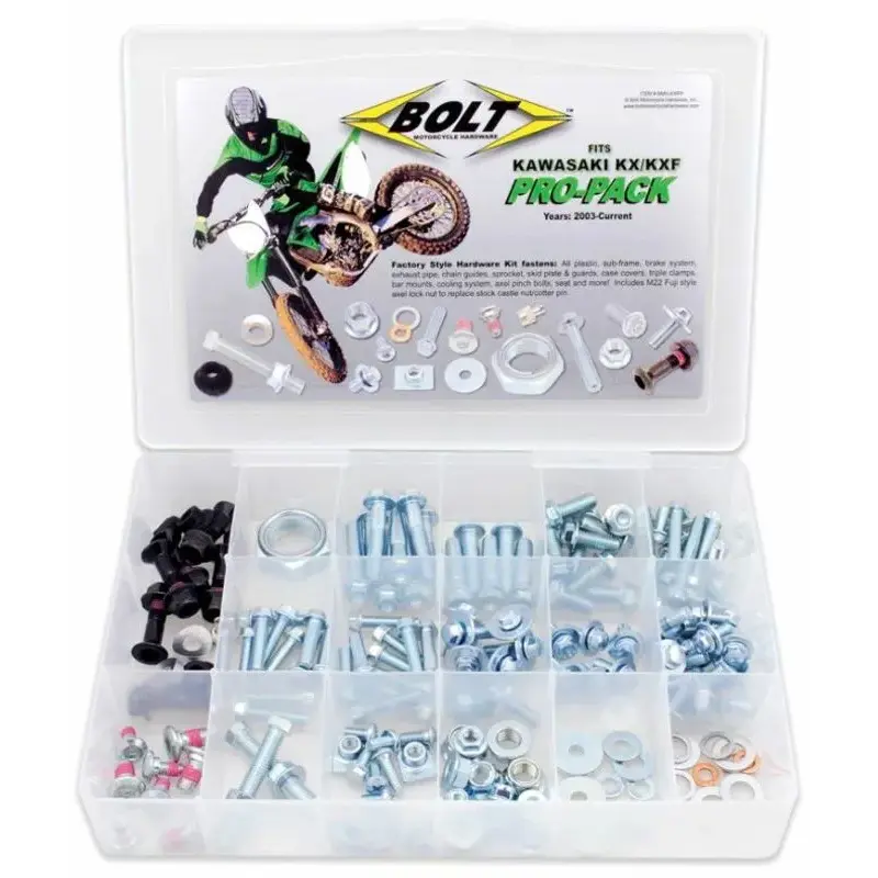 Pro Pack Bolt Kawasaki KX/KX-F 125 à 450