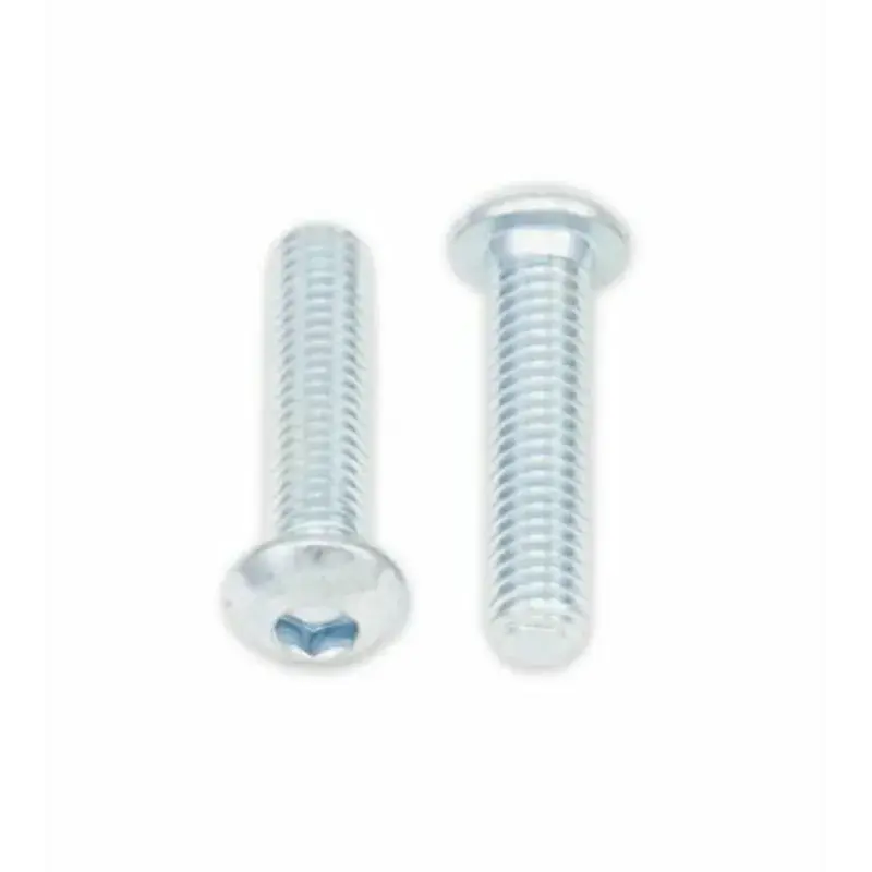 Vis tête bombée épaisse BOLT M6x1x25mm 10 pièces