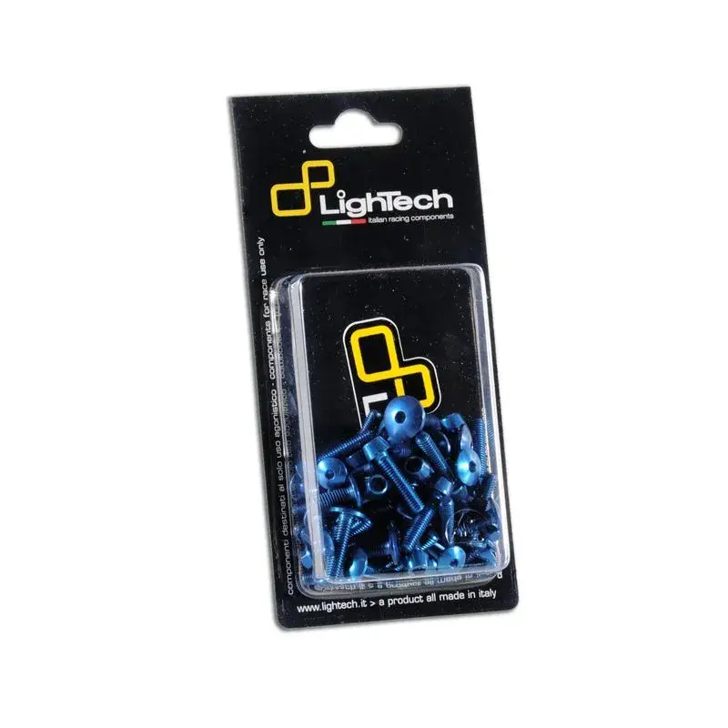 Kit vis moteur LIGHTECH cobalt alu (38 pièces) Triumph Street Triple 675